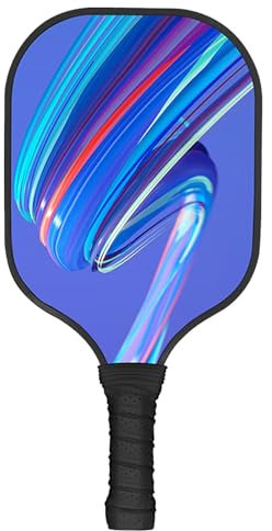 Pala deportiva Pickle Ball,Raqueta de pelota de playa, Palas de pádel de playa, remo de bolas de fibra de vidrio con diseño de panel de panal, raquetas deportivas para pelota