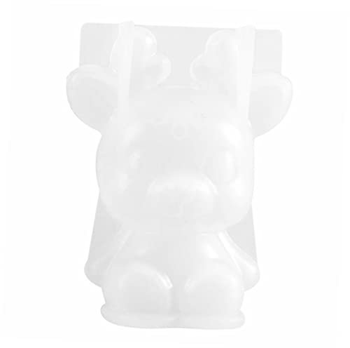 Anneome Epoxy Hirsch 3d Deerlet Silikon Epoxy Leicht Zu Reinigen Antihaft Weiß Für