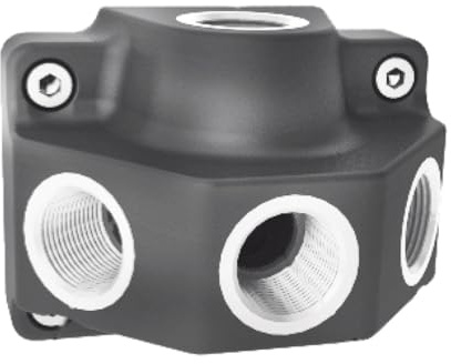 Aircraft Luftverteilerdose PA 1/2 + 3 x 1/2, 2150942