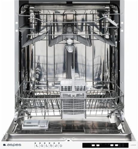 Lavavajillas 60 cm 12L Clase E Aspes AJI12600E 12 49dB Electrónico Blanco
