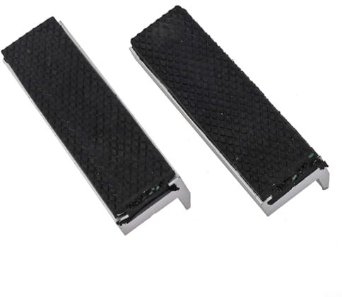 Multi Use Protective Jaw Covers Made from Aluminum Safely Clamp Various Materials Without Damage to Surfaces (4inch)