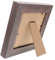HAKIDZEL Vintage Grain Nail Tips Display Board for Manicure Color Showcase Walnut Color Lightweight Photo Background for Nail Art Presentation Salon Personal Use
