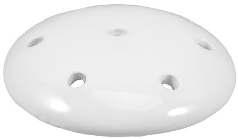 POPETPOP 7agujeros Accesorio Inodoro Para Hombres Tapón De Urinario Tapa De Filtro Cerámica Fácil Instalación