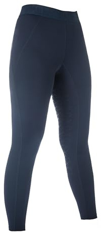 HKM Unisex Kinder Leggings Tabea Silikon-vollbesatz