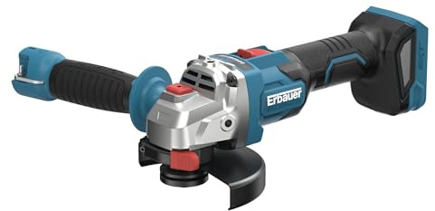 Erbauer Meuleuse sans Fil 18V 4Ah 125mm (sans Batterie) | Brushless, ERI1083GRD