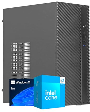 PC Desktop Office Home 2026 – Intel Core i3-14100 14ª Gen – Computer Fisso Rapido – SSD 512GB NVMe – 16GB RAM – Windows 11 Pro – Pronto all'Uso