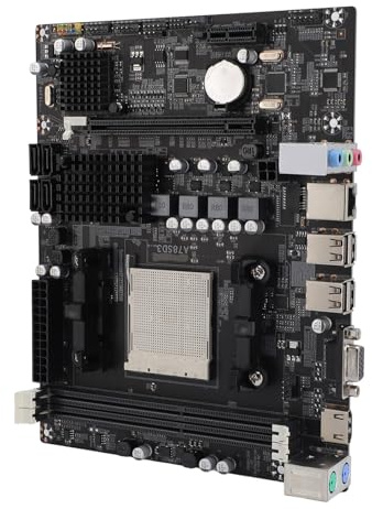 Wisoqu Scheda madre desktop A78SD3, socket AM3 per processore APU serie con 2 canali DDR3 16GB RAM, 4 porte 3.0, PCIe X16