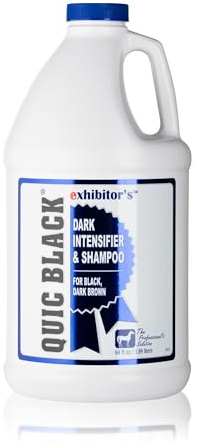 exhibitor's Quic Black Shampoo 64 Ounce Color Enhancing Dark Coats (321284)