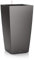 LECHUZA CUBICO Premium 50 anthrazit metallic 18164