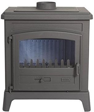 Godin Fonteval Stufa a legna Antracite/Nero Indipendente 330 m² 10.000 W 670 mm