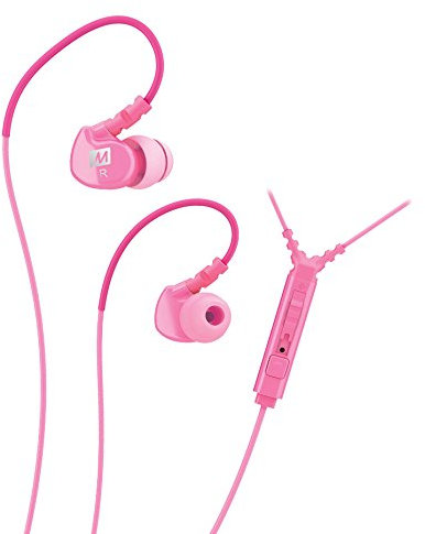 MEE Audio M6P2-PK G2 In Ear Headphones with Inline Mic, Remote and Universal Volume Control