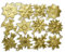 Medaillen Orden Sortiment, gold, 12 Stück auf Blatt, aus geprägtem Papier