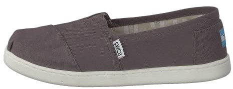 TOMS ALPARGATA Espadrille Canvas Unisex Kinder, grau, 35