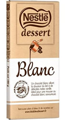 Nestlé Dessert Dessert blanc - Le lot de 2x180g