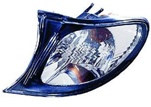 Blinker Frontblinker links für 3er E46 Bj. 01-05 weiß mit schwarzem Rand