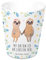Mr. & Mrs. Panda Blumentopf Faultier Pärchen - Geschenk, verliebt, Faultier Deko, Liebe, Kräutertopf, Pflanztopf, Faultierliebe, Keramiktopf,