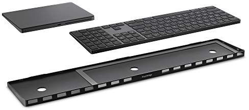 Twelve South MagicBridge Extended | Conecta Apple Magic Trackpad 2 al Apple Magic Keyboard con Teclado numérico - Trackpad y Teclado no incluidos, Negro