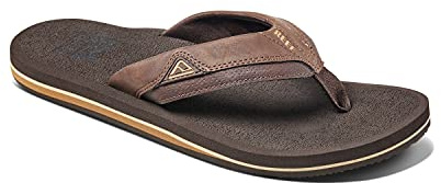 Reef Threepoint Sandale Herren Cushion Dawn, Brown, 45 EU
