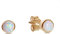 Ohrstecker kleiner Opal GOLD