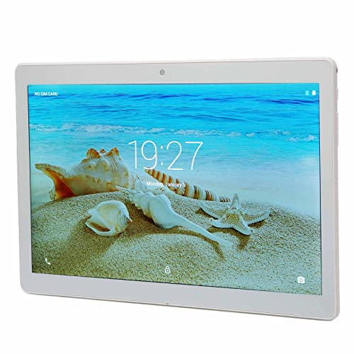 Tablet HD da 10 Pollici, Processore Android 11 Octa Tablet per Bambini Dual Card Dual Standby 2GB 32GB 1960x1080 IPS Calling Tablet(Bianco)