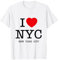 I Love NYC Graphic Tee Shirts & Cool Designs, New York City T-Shirt