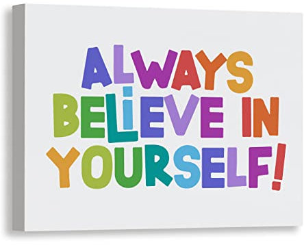 090-ZSPR1-BelieveYouself Poster & Drucke
