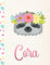 Cora: 2023. Personalized Weekly Sloth Planner For Girls. 8.5x11 Week Per Page 2023 Planner/Diary With Pink Name