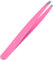 SS INSTRUMENTX Pinzas Profesionales para Cejas, pinzas depilar Inoxidable Punta Angulada, pinzas cejas para Depilación de Precisión, Antideslizante, Ideal para Encarnados para Hombres Mujeres (Rosa)