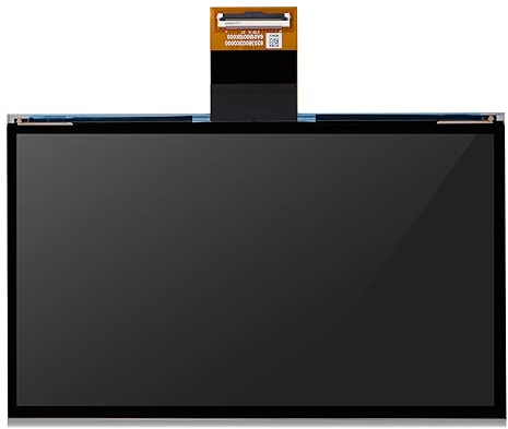 ELEGOO 10 Zoll 12K Monochrom-LCD mit Auflösung 11520 x 5120 und 9H-Schutz aus gehärtetem Glas, kompatibel Saturn 3/Saturn 3 Ultra Resin 3D-Drucker