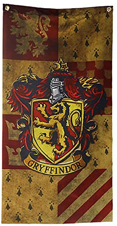 drapeau harry bannière potter pour Harry Potter Gry-ffondor 100X47CM