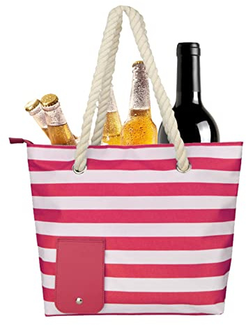 Qutalmi Wein-Einkaufstasche Mit Zapfhahn, Picknicktasche mit auslaufsicherem und isoliertem Fach, Tragbare Wärmedämmsack Weintasche, Isolierte Tragetasche Für für