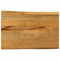 vidaXL Tischplatte, Holzplatte mit Baumkante, Massivholzplatte für Esstisch Couchtisch, Ersatztischplatte, 60x40x3,8cm Massivholz Mango