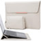 HYZUO 15-16 Pouces Housse Ordinateur Portable avec Stand pour MacBook Pro 16 M4/M3/M2/M1 Pro/Max 2025-2019, MacBook Pro 15 2025-2012, Samsung Galaxy Book Flex/Pro 15, XPS 15, Beige(Smiley)