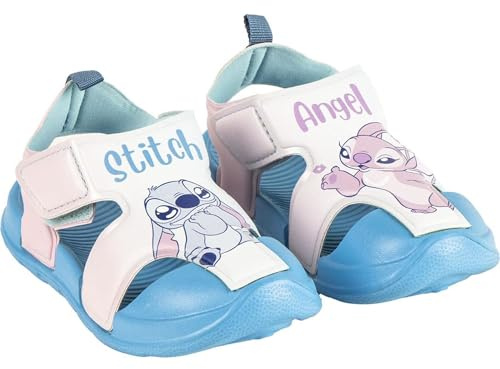 CERDÁ LIFE'S LITTLE MOMENTS Unisex Stitch Kinder Sandalen – Lustige Disney Sommerschuhe für Jungen & Mädchen Flipflop, 31 EU