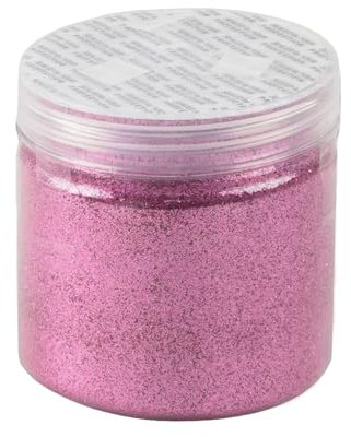 Glitter Polvere Glitterata, Pink Glitter, Polvere Glitterata Brillantini Rosa, Craft Glitter per Decorazioni, 0,2mm Artigianale Glitter Paillettes Glitter Polvere per Unghie Artigianato