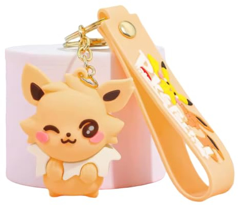 Pokemon Schlüsselanhänger/Taschenanhänger-Figur, ab 15 Jahren, Eevee (Design 2)