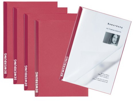 PAGNA Bewerbungs-Set Score, rot