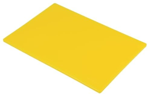 Planche à découper jaune 45x30x1,2cm - Hygiplas