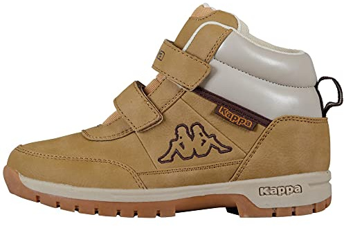 Kappa Bright Mid Kids Stivali classici Unisex - Bambini e ragazzi, Beige, 35 EU