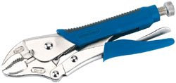 Draper 89124 Expert 250mm Soft Grip Curved Jaw Self Grip Pliers
