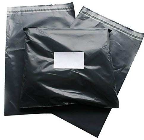 triplast 6 x 9 Zoll Kunststoff Versandtaschen Bag – Grau (100 Stück)