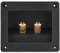 Altoparlante Terminale HiFi Altoparlante 2 Rame Binding Post Terminal Cable Box Box Shell Componenti Acustici