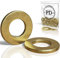 Rondelle DIN 125, Forma A in Ottone Lucido (10 x M12)