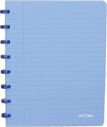 Schrift atoma a5 lijn 144blz 90gr pp transp ass | Omdoos a 10 stuk