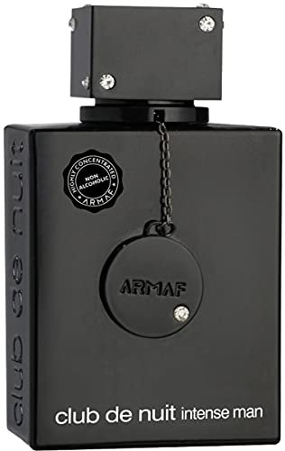 ARMAF Club de Nuit Intense pour homme par Armaf - Eau de Toilette hautement concentrée sans alcool en spray, 105 ml
