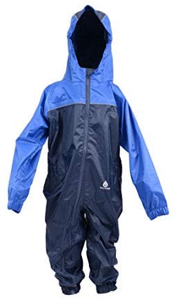 DRY KIDS Waterproof Rainsuit Navy/Royal 5/6yrs