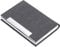AYCLIF Porte-Cartes de Visite Fins Professionnels en Cuir synthétique étui en Acier Inoxydable pour Les Voyages et Les Affaires, Gris