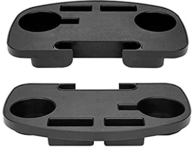 Abcidubxc Chair Drink Holder, Zero-Gravity Lounge Chair Drink Holder Pack of 2 Trays with Cup Holder Slot & Snack Tray Compatible with Lounge Chairs Lounge Chair Drink Holder