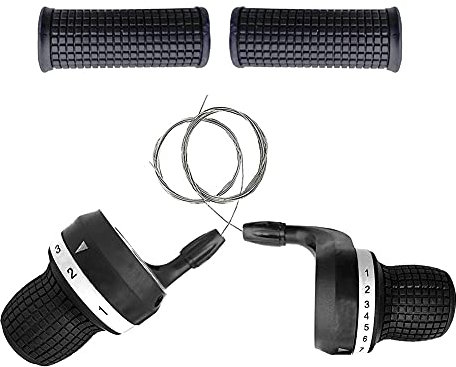 HoveeLuty Bicyclettes Twist Twist Twist Batter Vitesse Vélo Vitesse Vélo Vélo Dérailleur Poignée Poignée De Frein Cyclisme Dérailleur De Vélo Transmission 1 Paire 3x7 Vitesse
