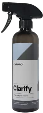 CarPro Clarify Glasreiniger für eine streifenfreie Reinigung von Glas Größe 500ml